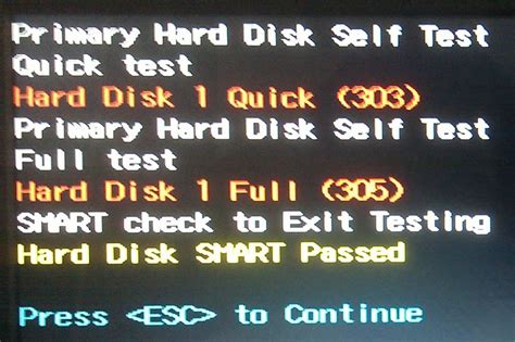 hard disk 1 quick test failure|hard disk 1 error 303.